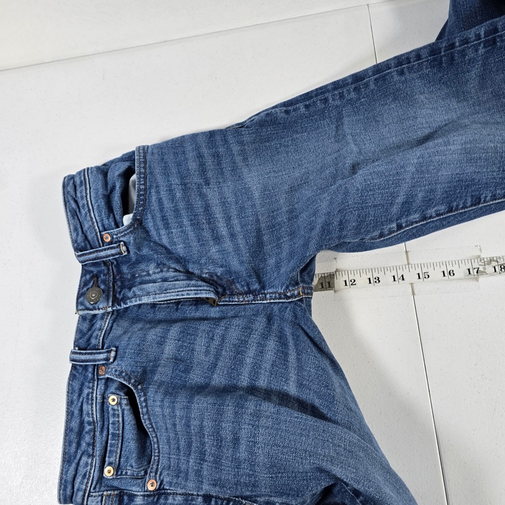 American Eagle Outfitters Athletic Fit Men's Jeans Size 29x33 Dark Wash Flex - Picture 6 of 10